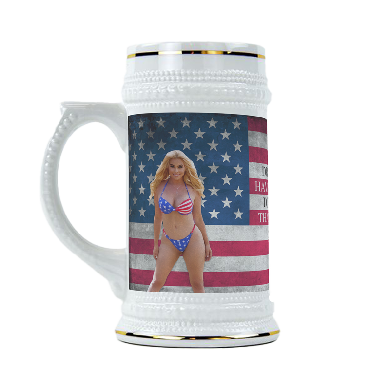 Brave Beer Stein