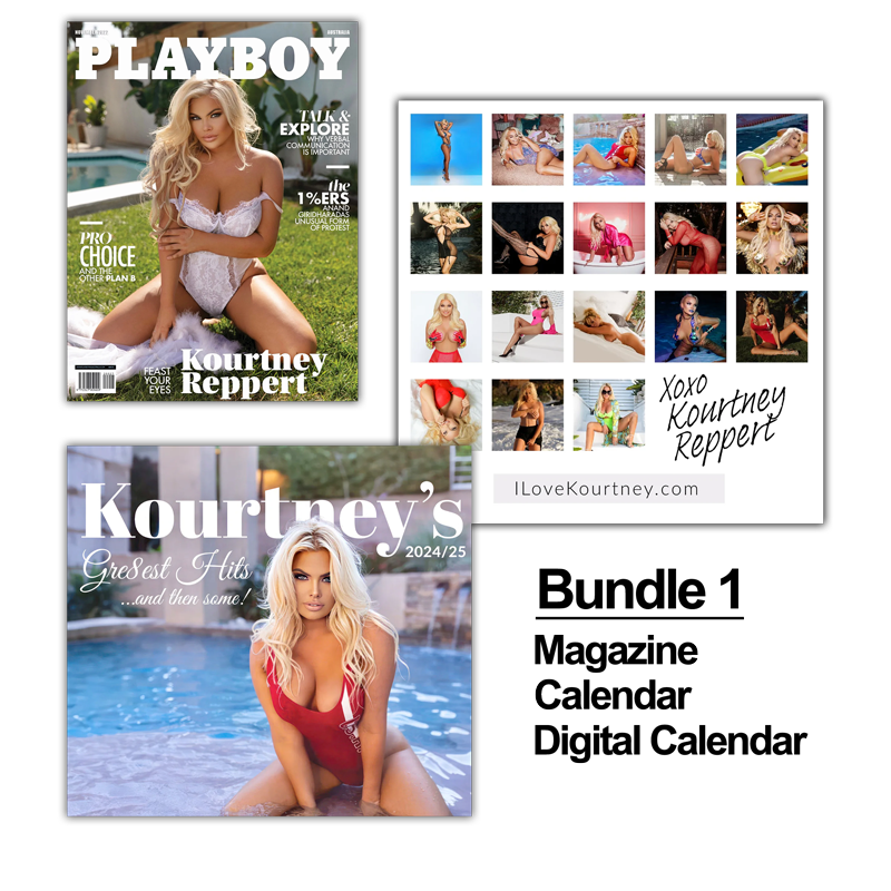 Bundle 1 - Playboy, Print & Digital Calendar